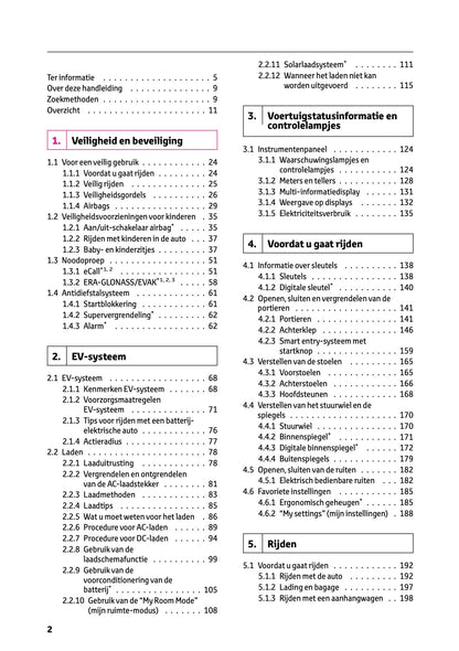 2025 Toyota bZ4X Owner's Manual | Dutch