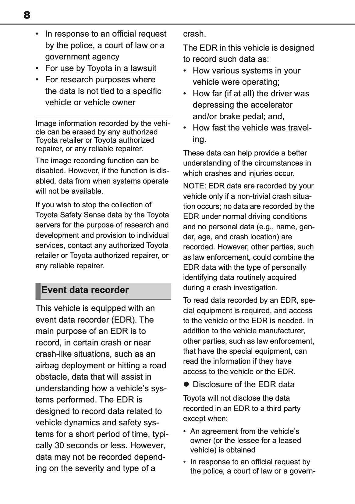 2025-2026 Toyota C-HR Plug-in-Hybrid Owner's Manual | English