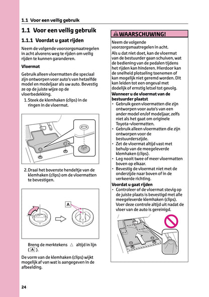 2025-2026 Toyota C-HR Plug-in-Hybrid Owner's Manual | Dutch