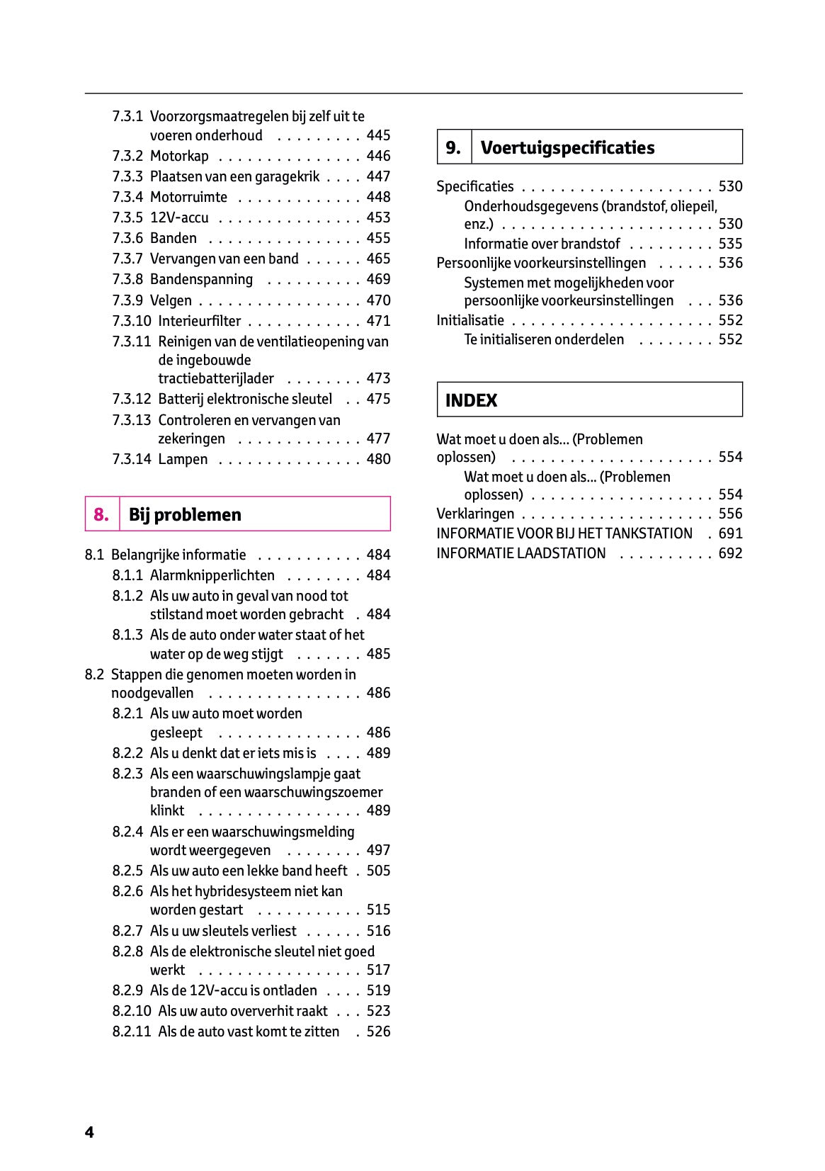2026 Toyota C-HR Plug-in-Hybrid Owner's Manual | Dutch
