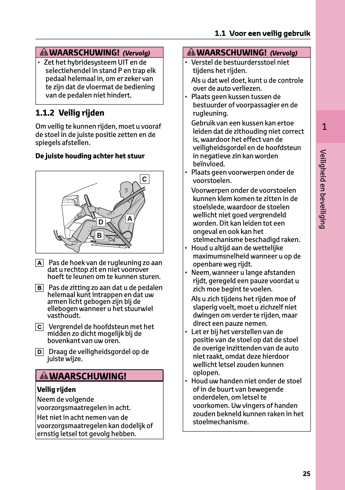 2025 Toyota Corolla Cross Hybrid Owner's Manual | Dutch