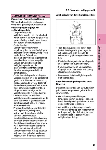 2025 Toyota Corolla Cross Hybrid Owner's Manual | Dutch