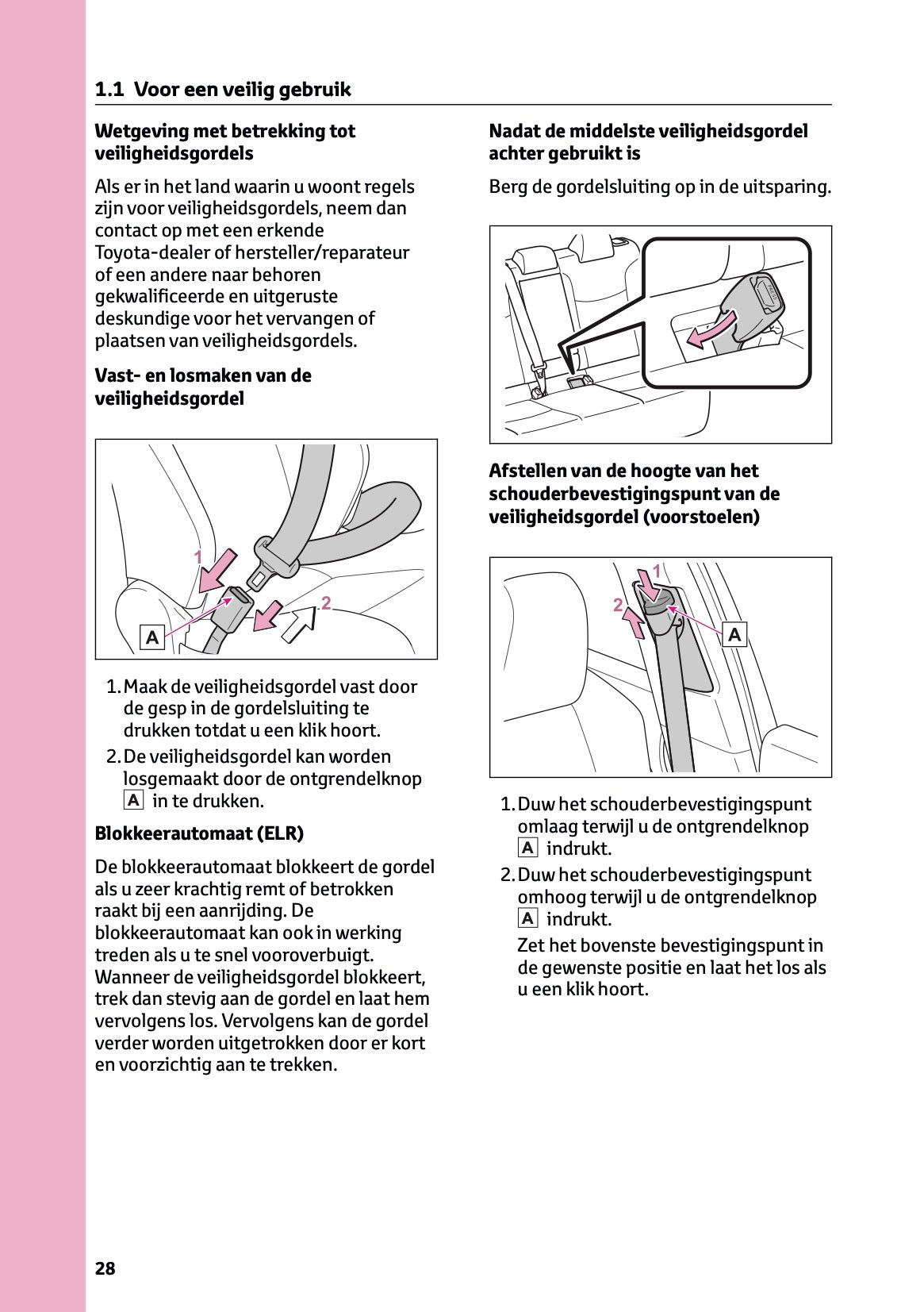 2025 Toyota Corolla Cross Hybrid Owner's Manual | Dutch