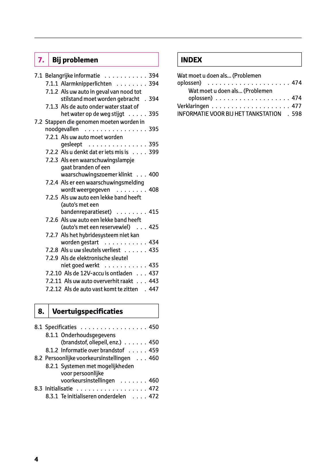 2025 Toyota Corolla Cross Hybrid Owner's Manual | Dutch