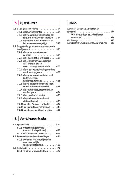 2025 Toyota Corolla Cross Hybrid Owner's Manual | Dutch