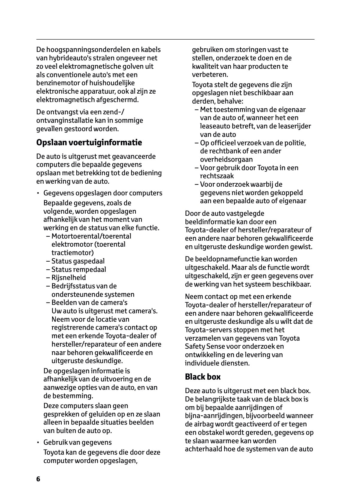 2025 Toyota Corolla Cross Hybrid Owner's Manual | Dutch
