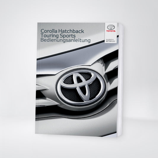 2019-2020 Toyota Corolla Hatchback/Touring Sports Bedienungsanleitung | Deutsch