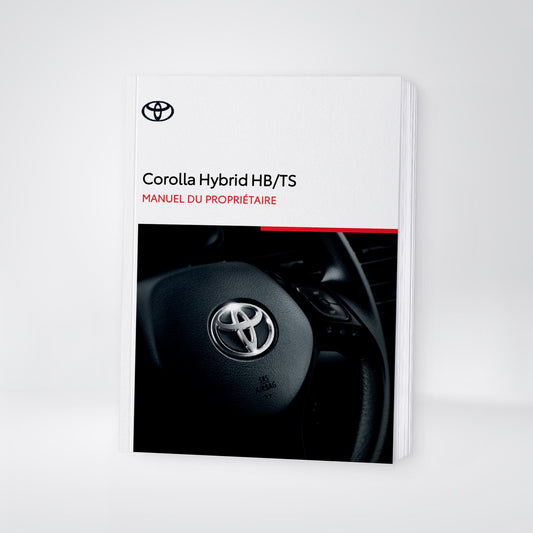 2026 Toyota Corolla Hybrid Hatchback/Touring Sports Owner's Manual | French
