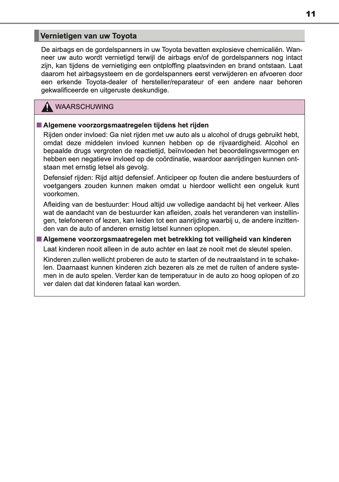 2020-2021 Toyota Hilux Owner's Manual | Dutch