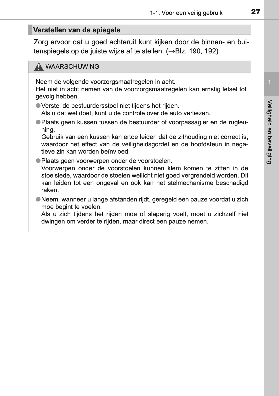 2013-2014 Toyota Land Cruiser 150 Owner's Manual | Dutch