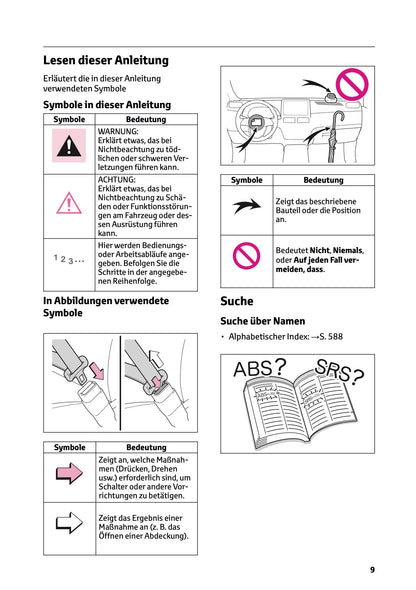 2025-2026 Toyota Mirai Owner's Manual | German