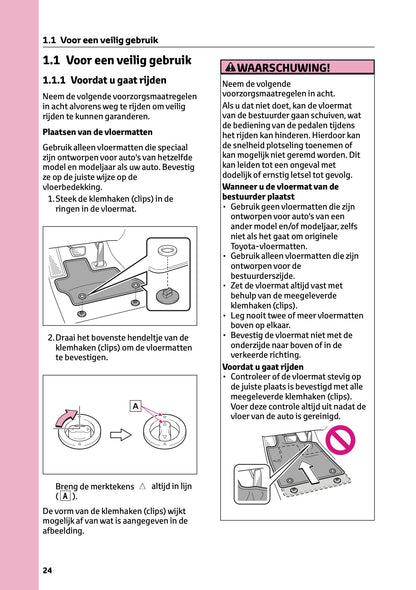 2025-2026 Toyota Mirai Owner's Manual | Dutch