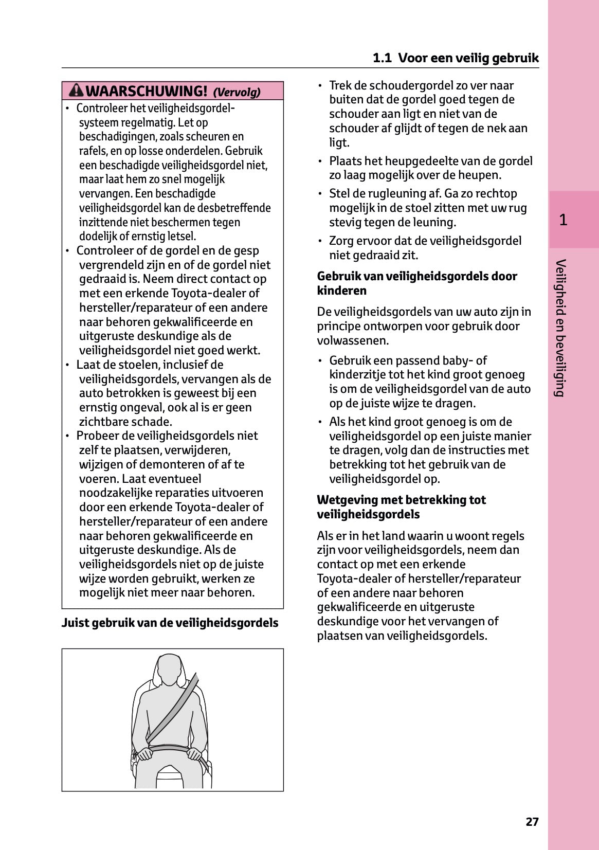 2025-2026 Toyota Mirai Owner's Manual | Dutch