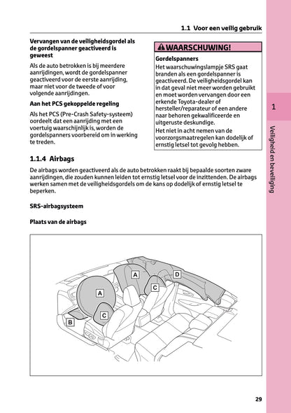 2025-2026 Toyota Mirai Owner's Manual | Dutch