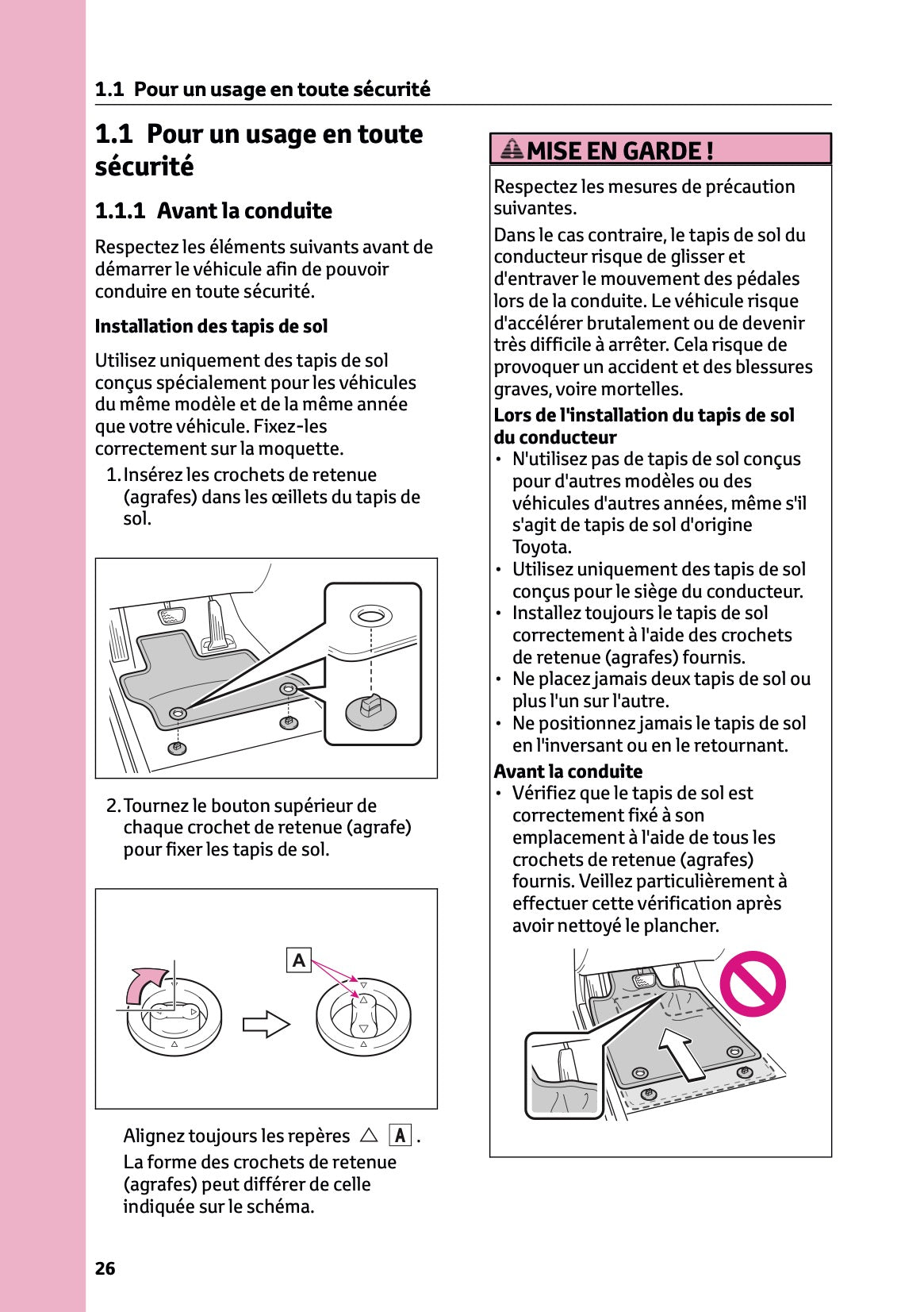 2026 Toyota RAV4 Hybrid Owner's Manual | French