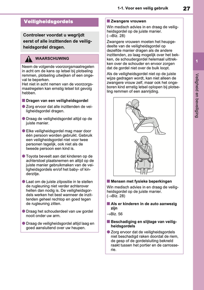 2020-2021 Toyota RAV4 Owner's Manual | Dutch