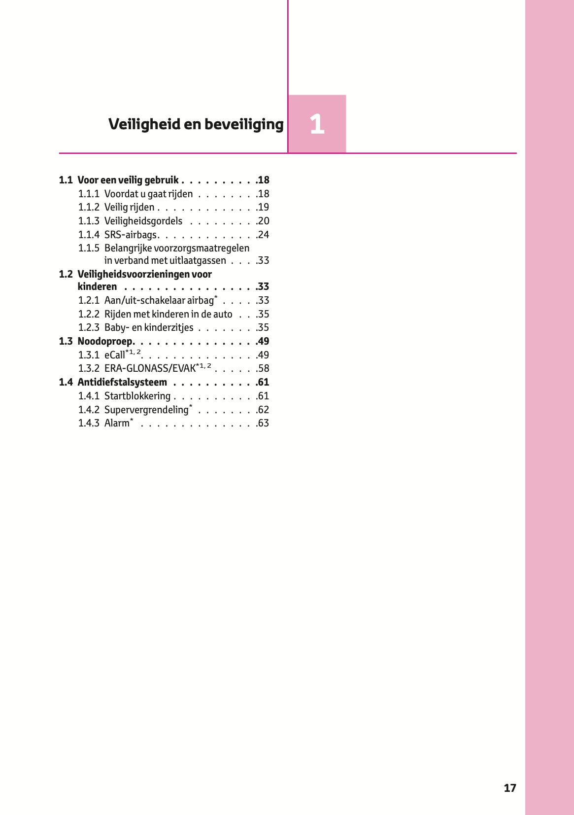 2021-2022 Toyota RAV4 Owner's Manual | Dutch