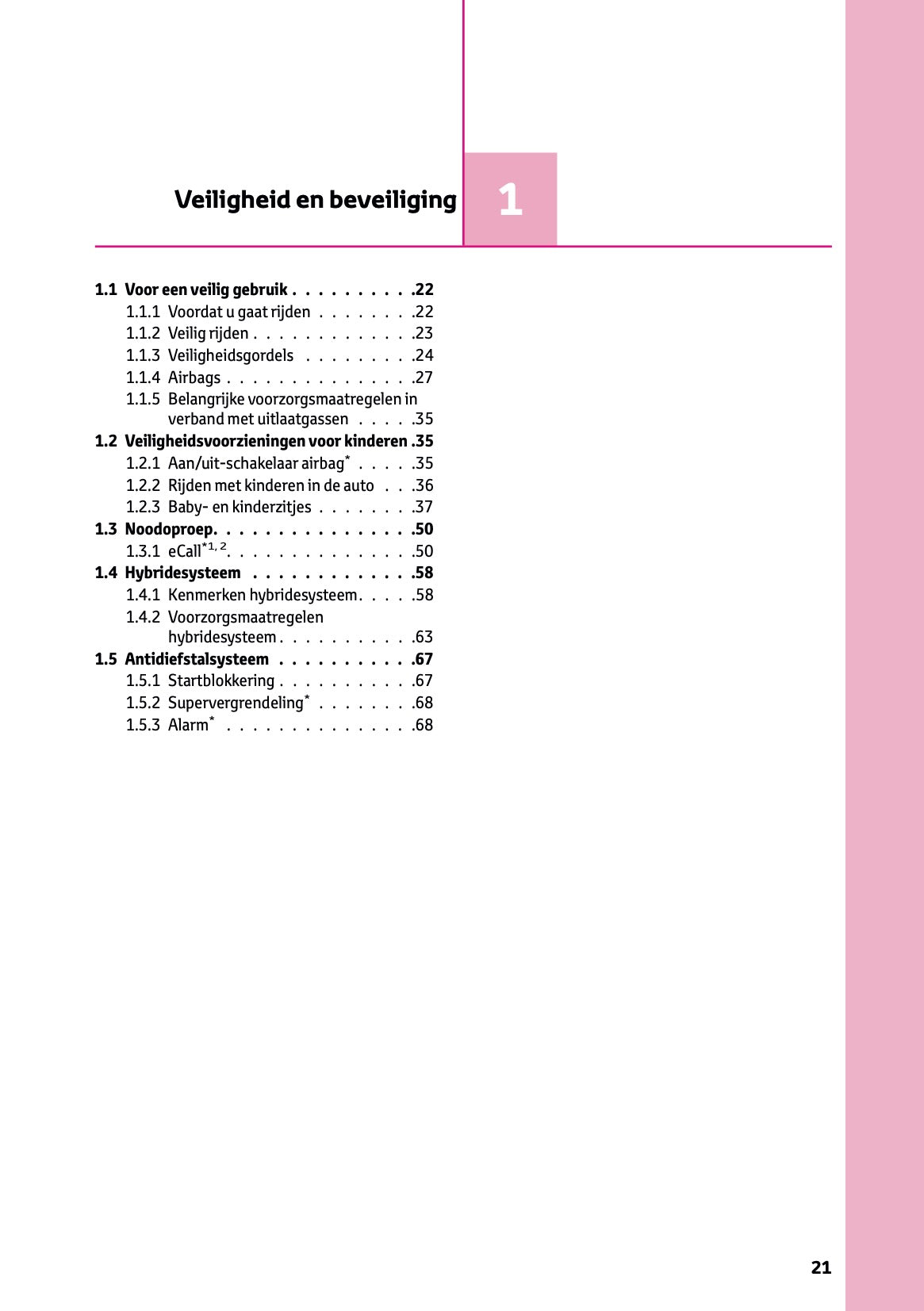 2024-2025 Toyota RAV4 Hybrid Owner's Manual | Dutch