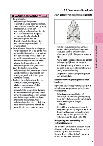 2022-2023 Toyota RAV4 Plug-in-Hybrid Owner's Manual | Dutch