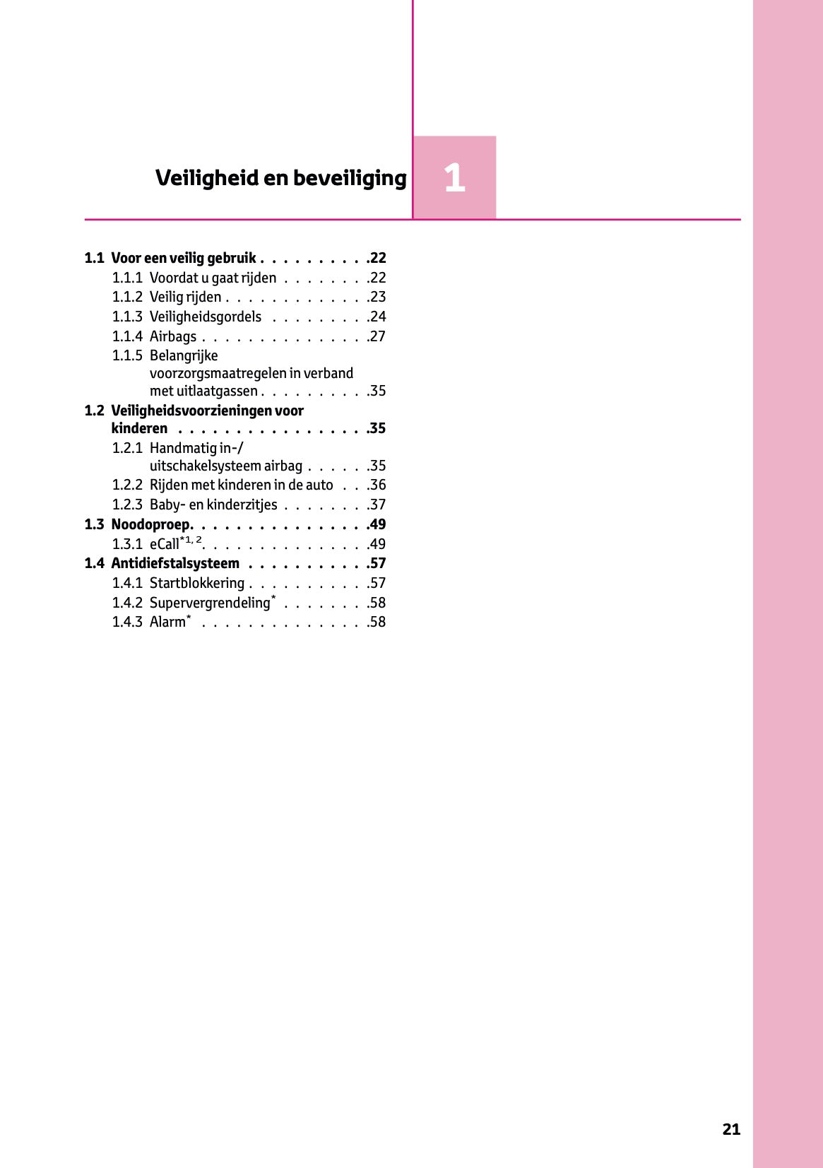 2024-2025 Toyota RAV4 Plug-in-Hybrid Owner's Manual | Dutch