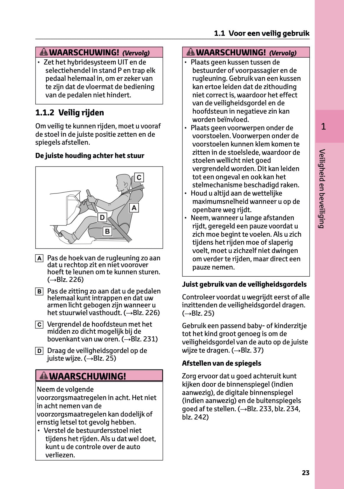 2024-2025 Toyota RAV4 Plug-in-Hybrid Owner's Manual | Dutch