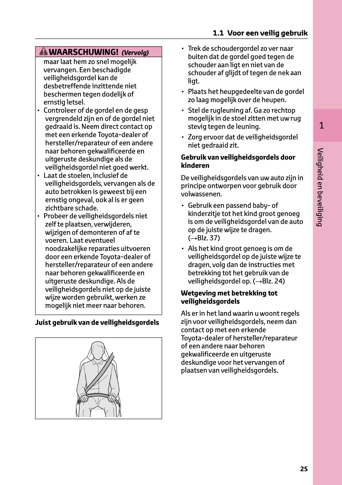 2024-2025 Toyota RAV4 Plug-in-Hybrid Owner's Manual | Dutch