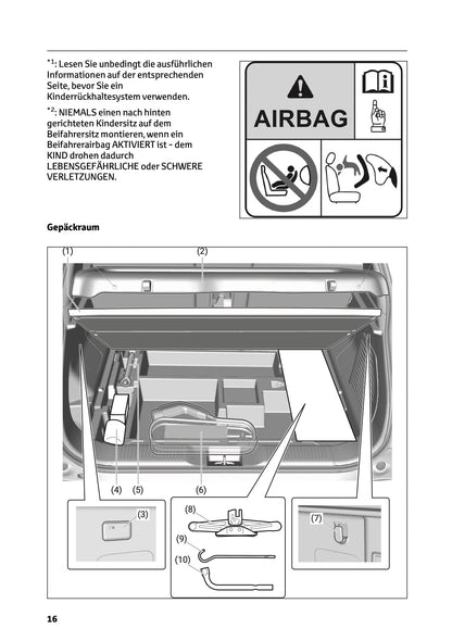 2025-2026 Toyota Urban Cruiser Bedienungsanleitung | Deutsch