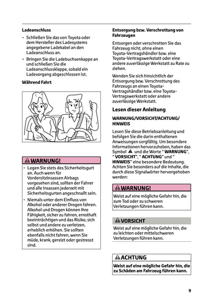 2025-2026 Toyota Urban Cruiser Bedienungsanleitung | Deutsch
