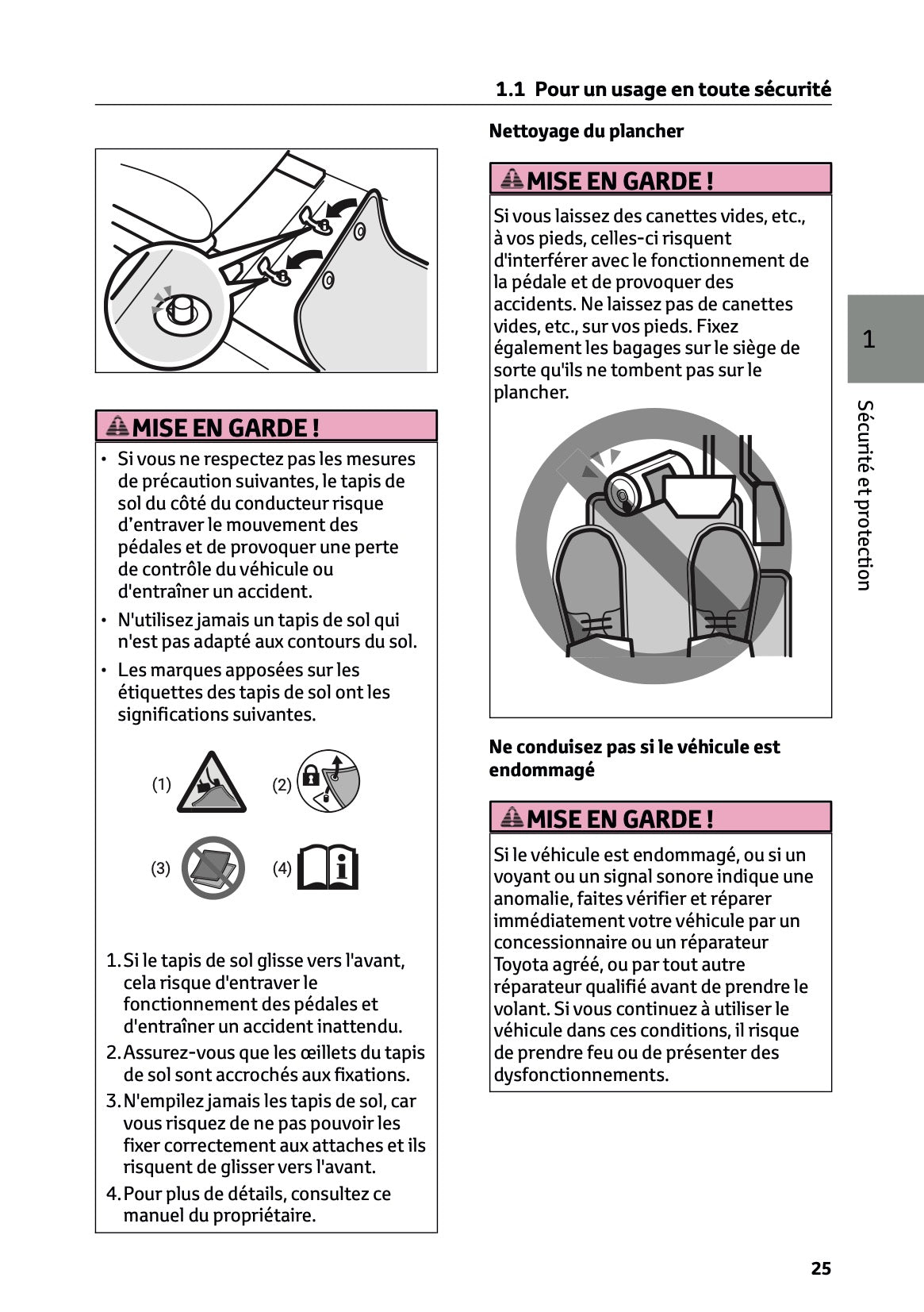 2025-2026 Toyota Urban Cruiser Owner's Manual | French