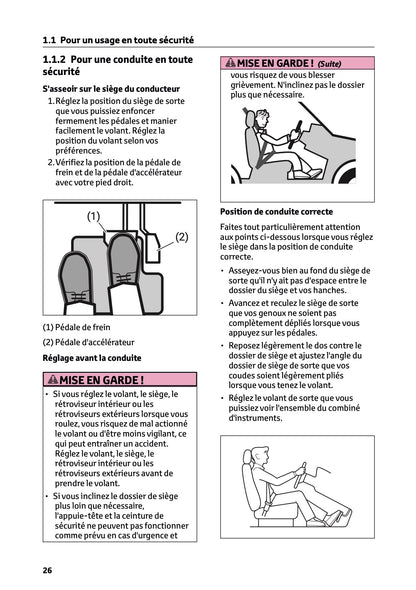 2025-2026 Toyota Urban Cruiser Owner's Manual | French