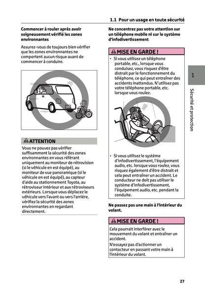 2025-2026 Toyota Urban Cruiser Owner's Manual | French