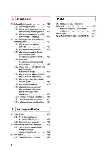 2024 Toyota Yaris Cross Hybrid Owner's Manual | Dutch