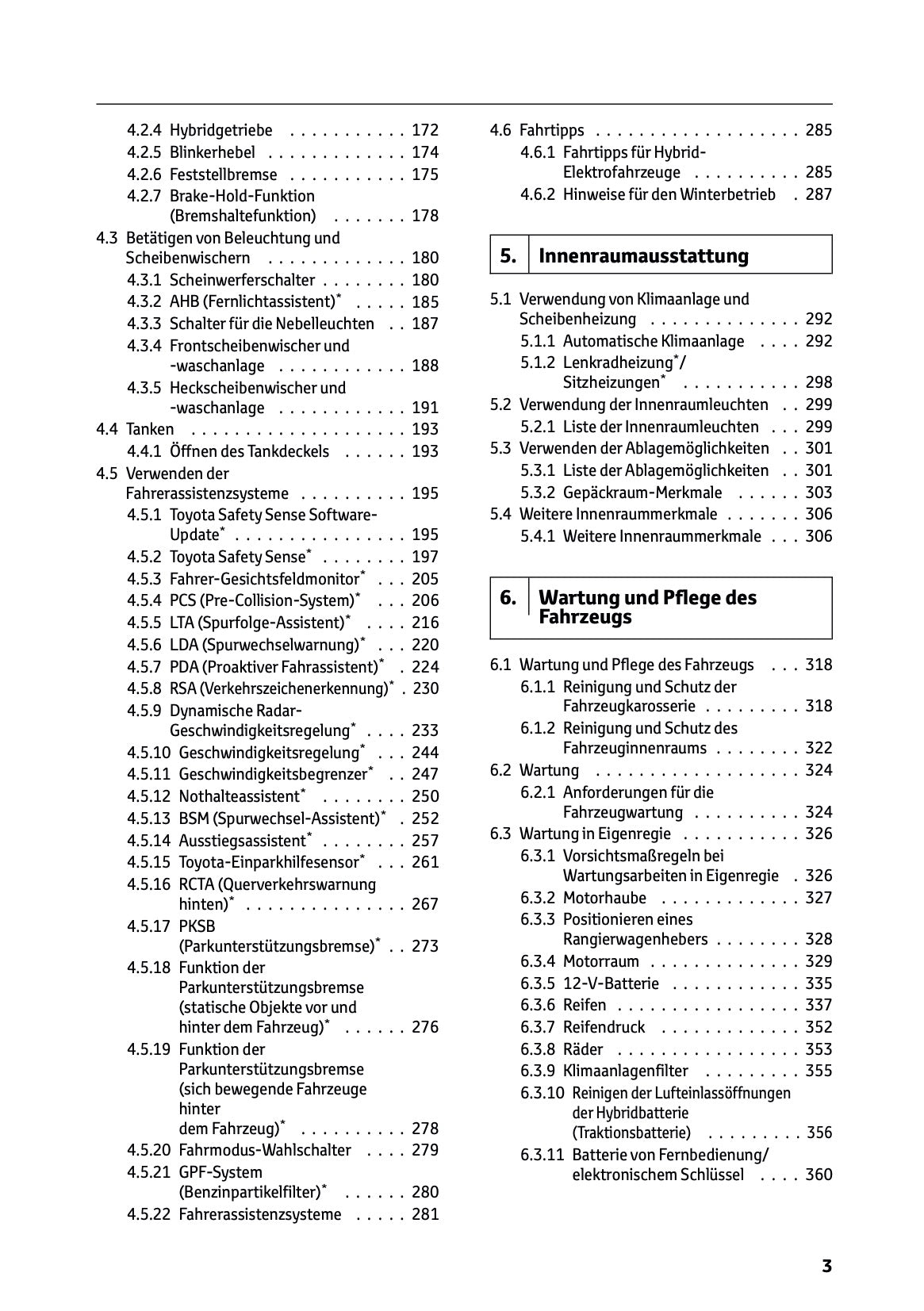 2026 Toyota Yaris Hybrid Owner's Manual | German