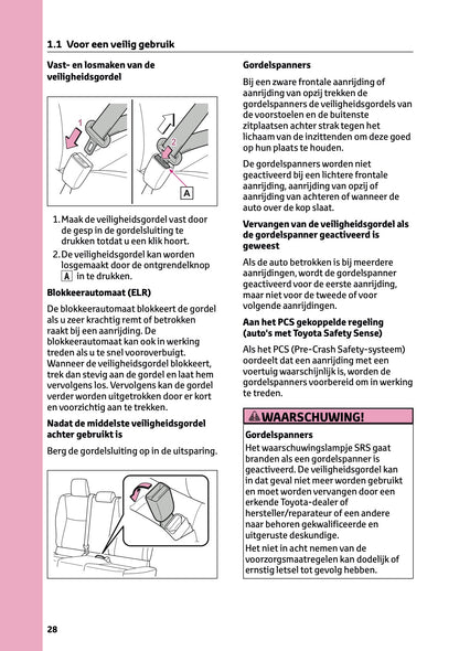 2026 Toyota Yaris Hybrid Owner's Manual | Dutch