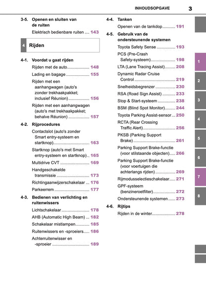 2021 Toyota Yaris Owner's Manual | Dutch