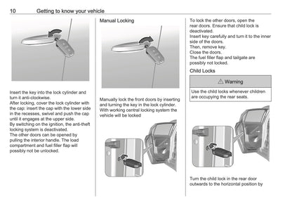 2025 Vauxhall Astra Owner's Manual | English