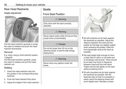 2025 Vauxhall Astra Owner's Manual | English