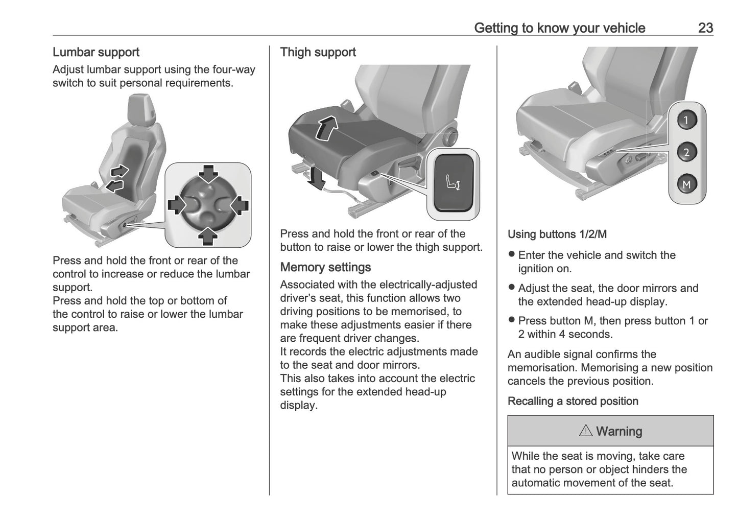 2025 Vauxhall Astra Owner's Manual | English