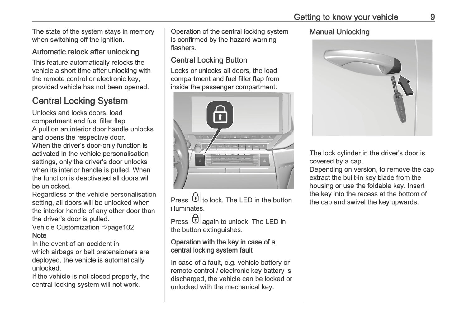 2025 Vauxhall Astra Owner's Manual | English