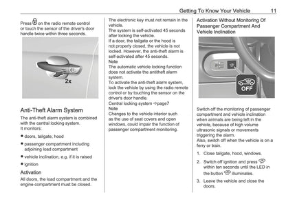 2025-2026 Vauxhall Mokka Owner's Manual | English