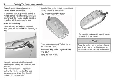 2025-2026 Vauxhall Mokka Owner's Manual | English