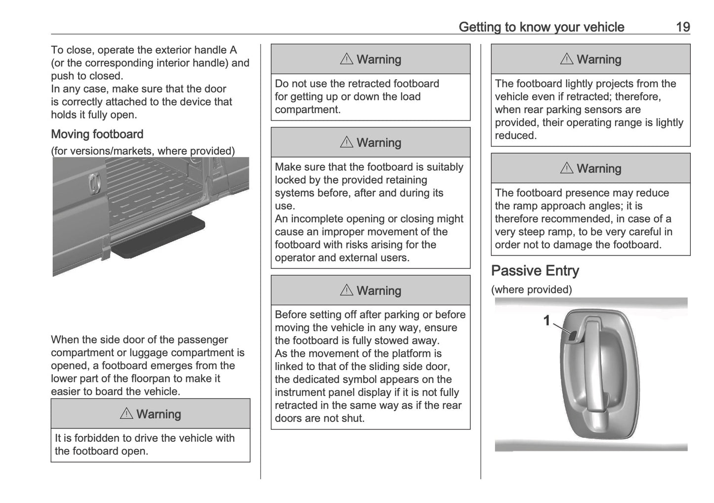 2026 Vauxhall Movano Owner's Manual | English