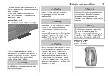 2026 Vauxhall Movano Owner's Manual | English