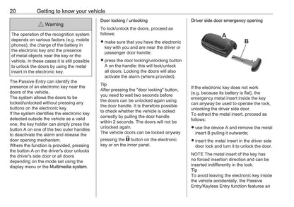 2026 Vauxhall Movano Owner's Manual | English