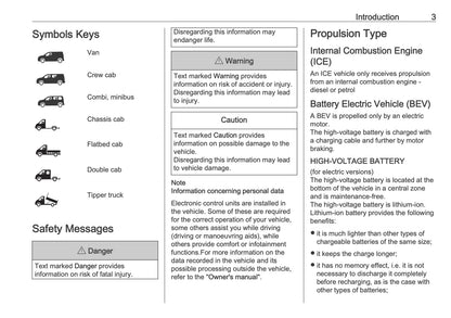 2026 Vauxhall Movano Owner's Manual | English