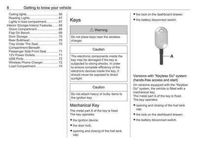 2026 Vauxhall Movano Owner's Manual | English