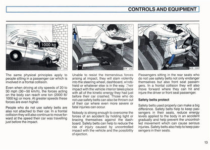 1994 Volkswagen Corrado Owner's Manual | English