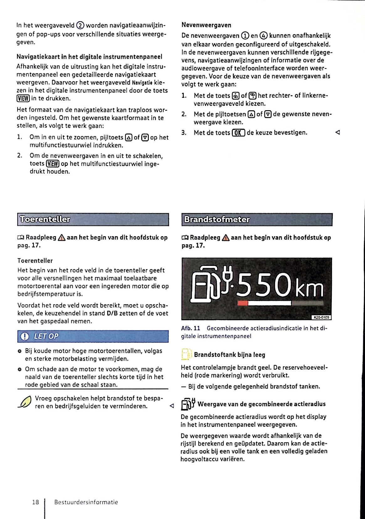 2020 Volkswagen Golf eHybrid / Golf GTE Bedienungsanleitung | Niederländisch
