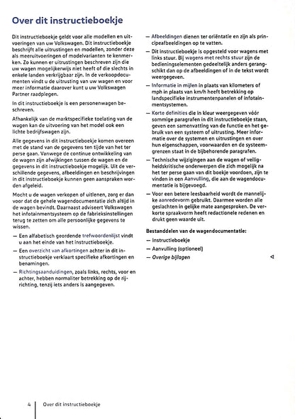 2020 Volkswagen Golf eHybrid / Golf GTE Bedienungsanleitung | Niederländisch