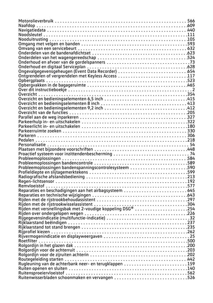 2020 Volkswagen Passat GTE/Passat Variant GTE Owner's Manual | Dutch